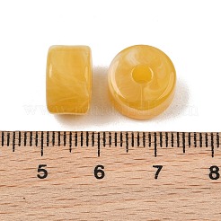 Two-Color Opaque Acrylic Imitation Gemstone Beads&nbsp;AC-CBA3EFE-02Q