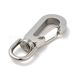 Non-Tarnish 304 Stainless Steel Swivel Clasps&nbsp;STAS-G321-01P