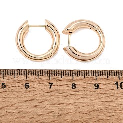 Brass Huggie Hoop Earrings&nbsp;KK-CBACA55-22G