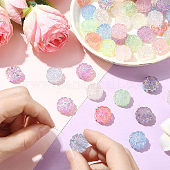 50Pcs Opaque Acrylic Beads&nbsp;OACR-CJ0002-24