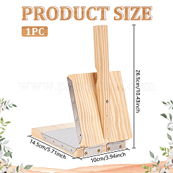 Wood & 201 Stainless Steel Dumpling Skin Presser&nbsp;FIND-WH0521-202