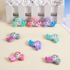 12Pcs 4 Colors Silicone Focal Beads&nbsp;JX774A