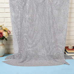 Aluminum Rhinestone Mesh Beaded Trim&nbsp;DIY-WH0750-412C