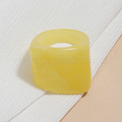 Rectangle Acrylic Finger Rings for Women&nbsp;WGE6404-02