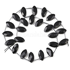 Natural Black Tourmaline Beads Strands&nbsp;G-P607-A03-01