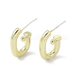 Rack Plating Alloy Stud Earring Findings&nbsp;LS-FIND-I030-15LG