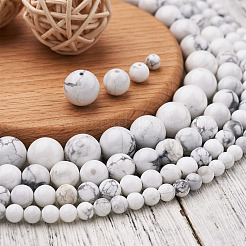 4 Strands 4 Style Natural Howlite Beads Strands&nbsp;G-TA0001-34