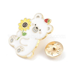 White Bear Enamel Pins&nbsp;JEWB-I057-02KCG-01