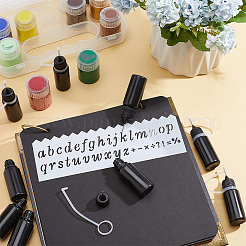 PE Black Tip Applicator Bottles&nbsp;FIND-WH0152-80