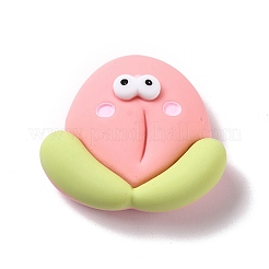 Opaque Resin Cabochons&nbsp;CRES-M010-16