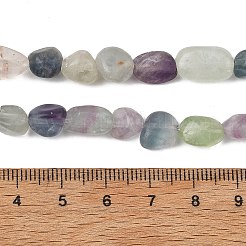 Natural Rainbow Fluorite Beads Strands&nbsp;X-GG-C286-A27