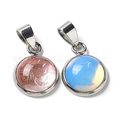 Natural & Synthetic Mixed Stone Pendants&nbsp;G-K337-07C
