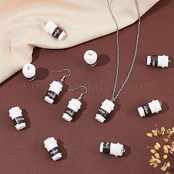 40Pcs Resin Pendant&nbsp;RESI-CA0001-24