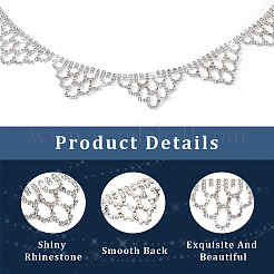Iron Crystal Rhinestone Cup Chain&nbsp;CH-CW0001-01