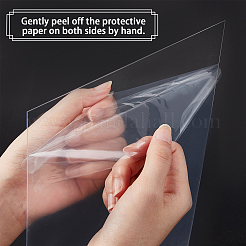 Transparent Acrylic for Picture Frame&nbsp;DIY-WH0204-82D
