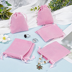 Velvet Jewelry Drawstring Gift Bags&nbsp;ABAG-BBC0001-10B-02