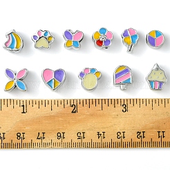 33Pcs 11 Styles CCB Plastic Large Hole Beads&nbsp;DIY-FS0006-72