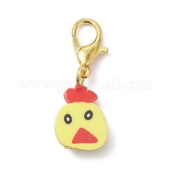 Handmade Polymer Clay Pendant Decorations&nbsp;HJEW-JM04026-02