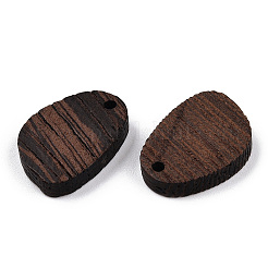 Natural Wenge Wood Pendants&nbsp;WOOD-T023-88