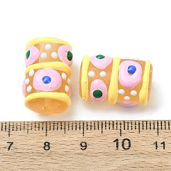 Handmade Lampwork Enamel Beads&nbsp;LAMP-B051-03H