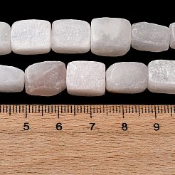 Natural Selenite Beads Strands&nbsp;G-D098-D17