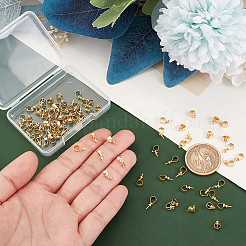 80Pcs Brass Cup Peg Bails&nbsp;KK-UN0002-48