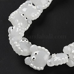 Transparent Glass Beads Strands&nbsp;LAMP-L078-010I
