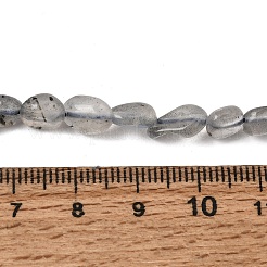 Natural Labradorite Nuggets Beads Strands&nbsp;X-G-J335-40