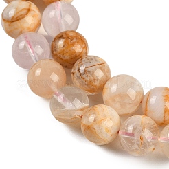 Natural Cherry Blossom Agate Beads Strands&nbsp;G-H062-A02-03