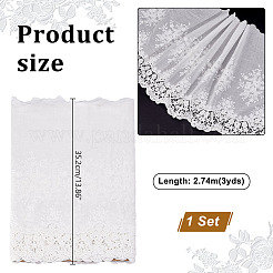 3 Yards Flower Pattern Cotton Fabric&nbsp;DIY-GA0006-72