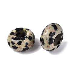 Natural Dalmatian Jasper European Beads&nbsp;G-N359-17A-05
