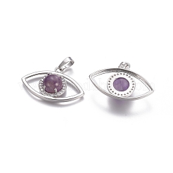 Natural Amethyst Pendants&nbsp;G-L512-H07