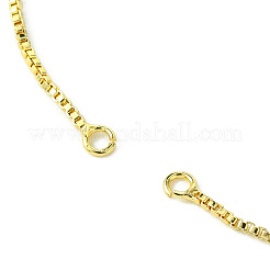 5Pcs Rack Plating Adjustable Brass Slider Bracelet Making&nbsp;MAK-FS0001-03G