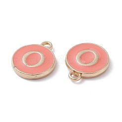 (Defective Closeout Sale Border damaged) Golden Plated Alloy Enamel Charms&nbsp;LS-ENAM-XCP0001-20O