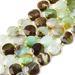 Natural Serpentine Beads Strands&nbsp;G-B094-A33-01