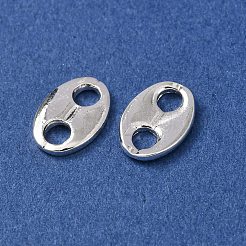 Brass Connectors Charms&nbsp;KK-C253-01C-S