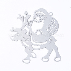 Christmas Theme Frame Carbon Steel Cutting Dies Stencils&nbsp;DIY-F046-07