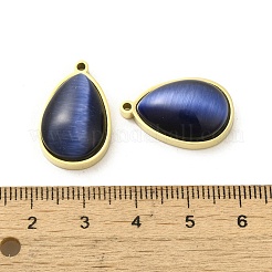 304 Stainless Steel Pendants&nbsp;STAS-L022-045G-07