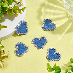 10Pcs Hotfix Glass Rhinestone&nbsp;DIY-WR0004-87B
