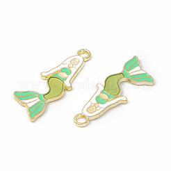 Alloy Enamel Pendants&nbsp;ENAM-G212-03G-03