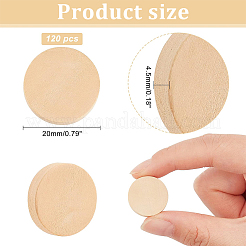 Beech Wooden Round Pieces&nbsp;WOOD-OC0002-38