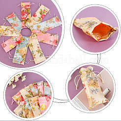 9Pcs 9 Style Silk Pouches&nbsp;ABAG-GA0001-10