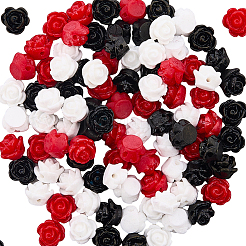 150Pcs 3 Colors Opaque Resin Beads&nbsp;CRES-SC0003-12