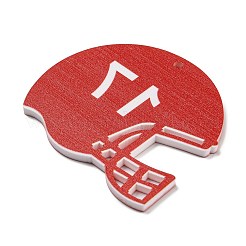 Acrylic Pendants&nbsp;OACR-Q186-01B