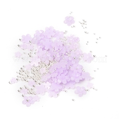 Flower Plastic Cabochons Nail&nbsp;X-MRMJ-I001-03B