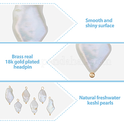 Natural Keshi Pearl Pendants&nbsp;FIND-FI0001-14A