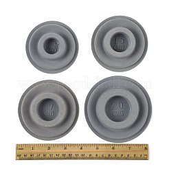 4Pcs 4 Styles PE and Flocking Bead Design Boards&nbsp;ODIS-FS0001-01E
