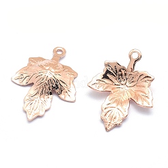 Brass Pendants&nbsp;KK-J279-07RG-NR