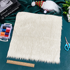 Super Soft Imitation Rabbit Plush Polyester Fabric&nbsp;DIY-WH0032-91D