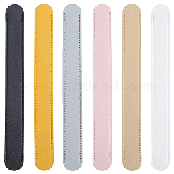 6Pcs 6 Colors Imitation Leather Bag Strap Padding&nbsp;PURS-CL0001-28